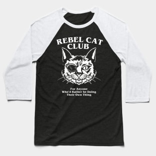 Rebel Cat Pirates Baseball T-Shirt